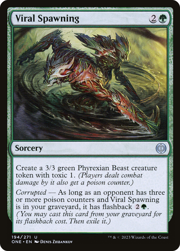 Viral Spawning [Phyrexia: All Will Be One] | Silver Goblin