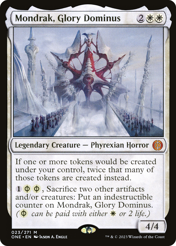 Mondrak, Glory Dominus [Phyrexia: All Will Be One] | Silver Goblin
