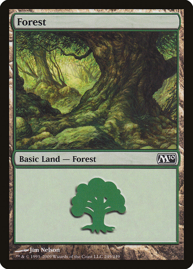 Forest (249) [Magic 2010] | Silver Goblin