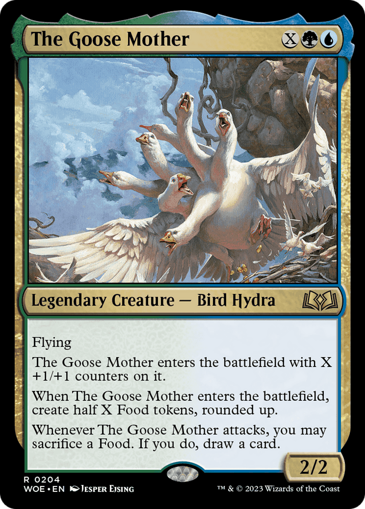 The Goose Mother [Wilds of Eldraine] | Silver Goblin