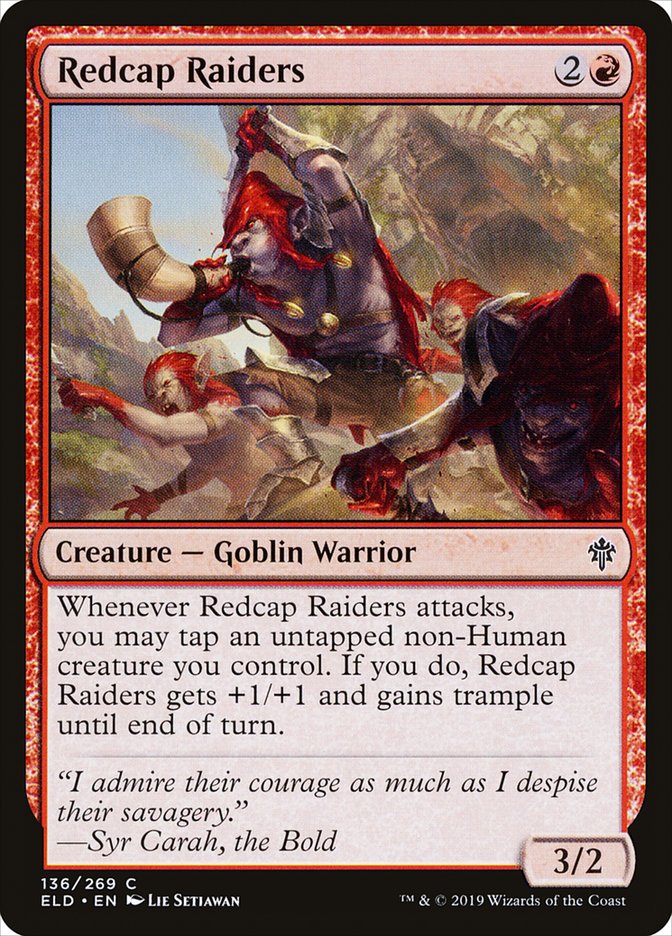 Redcap Raiders [Throne of Eldraine] | Silver Goblin