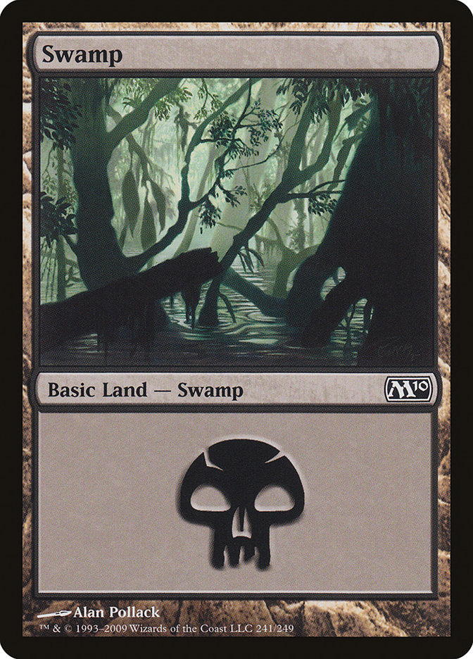 Swamp (241) [Magic 2010] | Silver Goblin