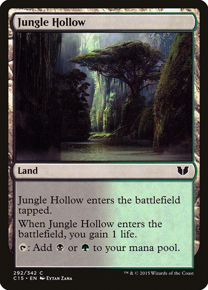 Jungle Hollow [Commander 2015] | Silver Goblin