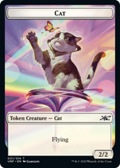 Cat // Treasure (12) Double-Sided Token [Unfinity Tokens] | Silver Goblin