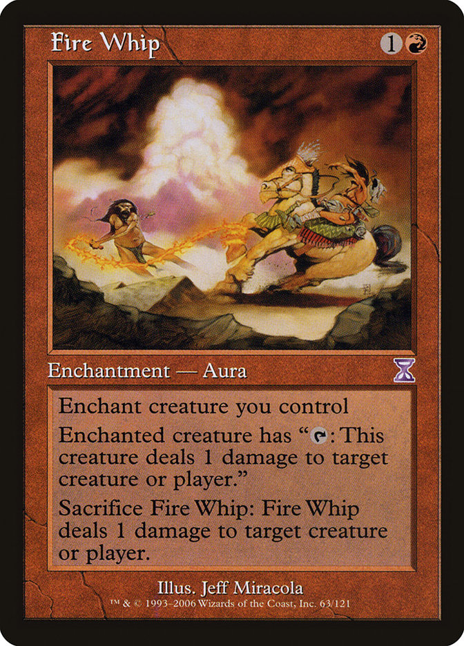 Fire Whip [Time Spiral Timeshifted] | Silver Goblin