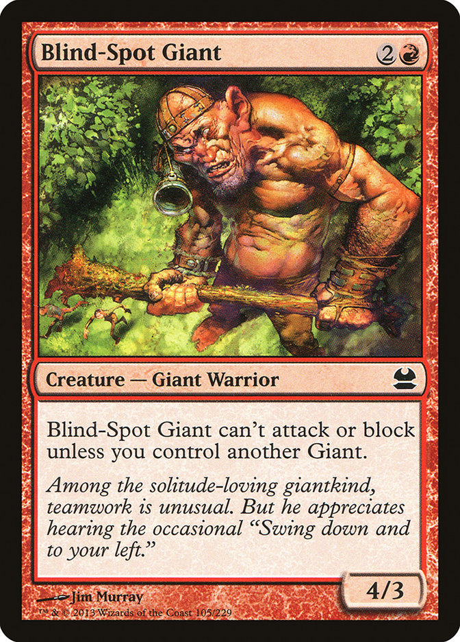 Blind-Spot Giant [Modern Masters] | Silver Goblin