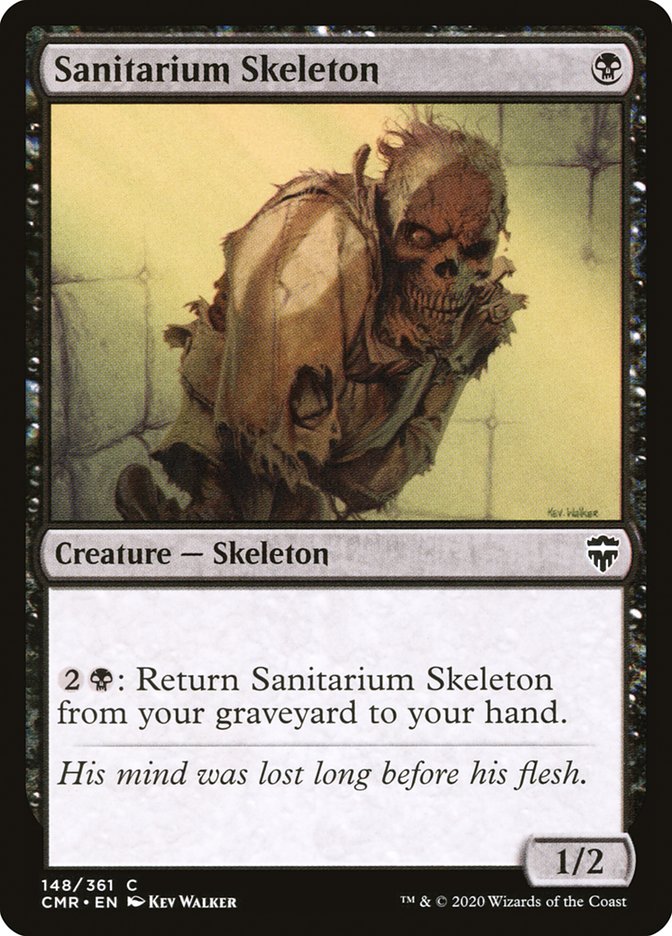 Sanitarium Skeleton [Commander Legends] | Silver Goblin