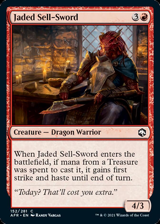 Jaded Sell-Sword [Dungeons & Dragons: Adventures in the Forgotten Realms] | Silver Goblin