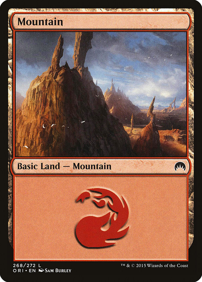 Mountain (268) [Magic Origins] | Silver Goblin