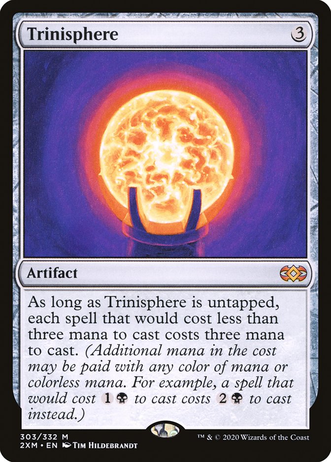 Trinisphere [Double Masters] | Silver Goblin