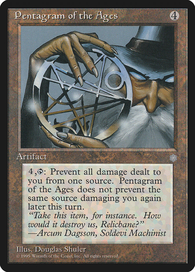 Pentagram of the Ages [Ice Age] | Silver Goblin