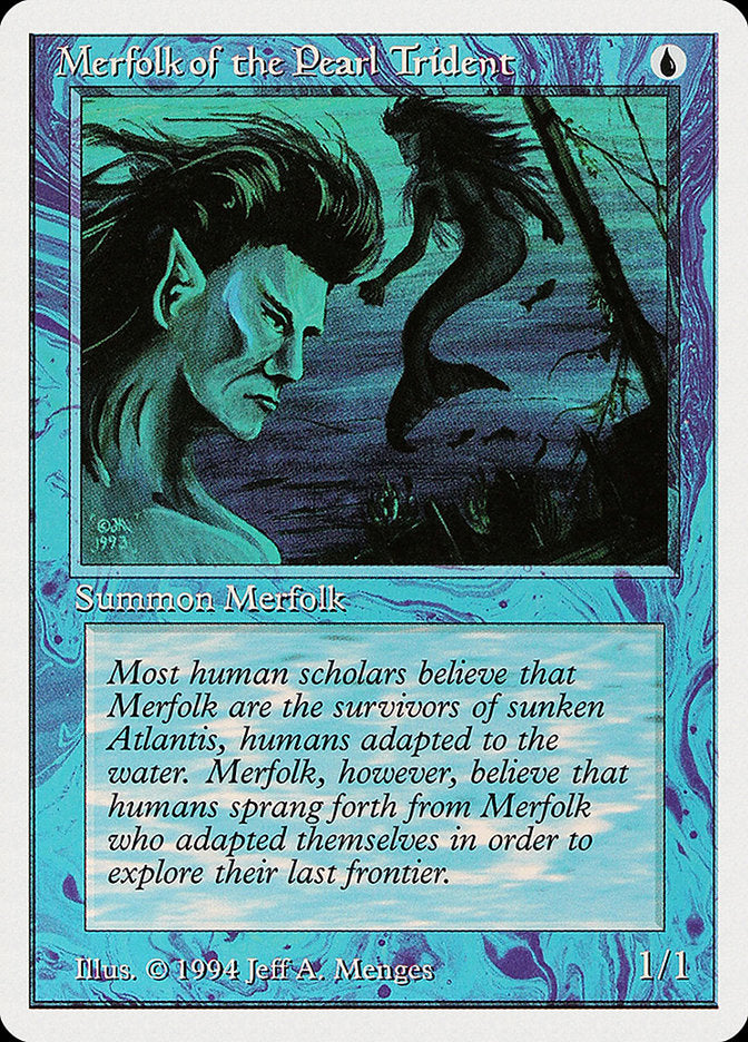 Merfolk of the Pearl Trident [Summer Magic / Edgar] | Silver Goblin
