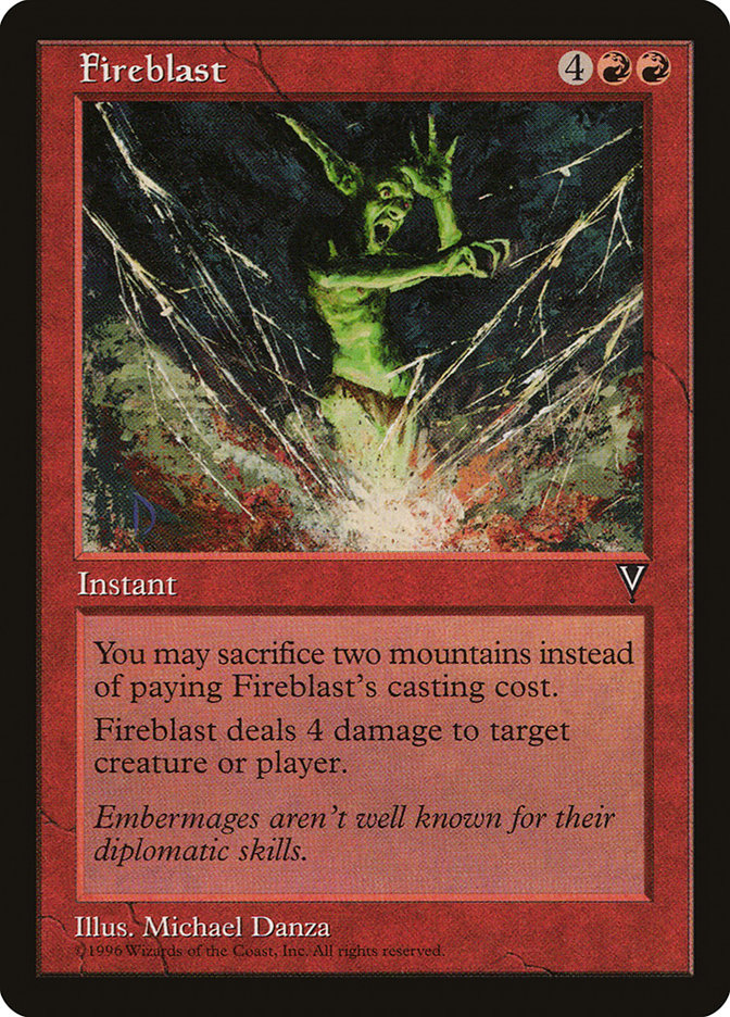 Fireblast [Visions] | Silver Goblin