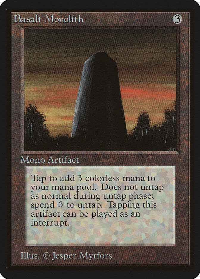 Basalt Monolith [Beta Edition] | Silver Goblin