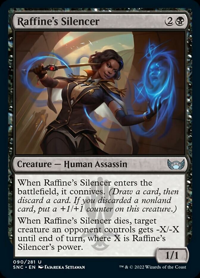 Raffine's Silencer [Streets of New Capenna] | Silver Goblin