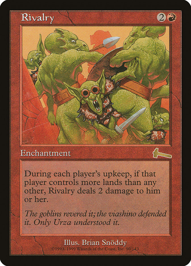 Rivalry [Urza's Legacy] | Silver Goblin