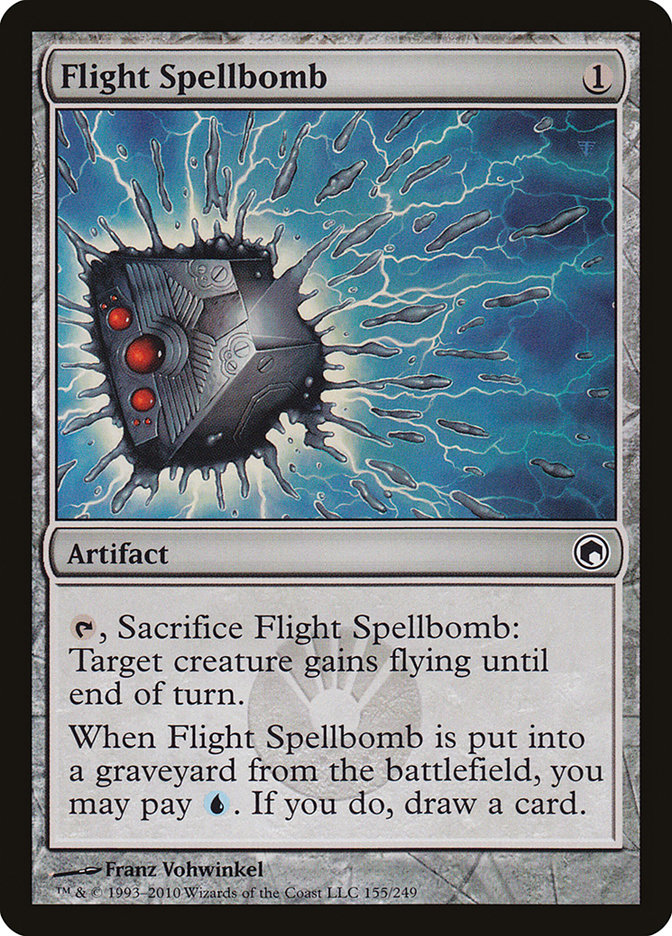 Flight Spellbomb [Scars of Mirrodin] | Silver Goblin