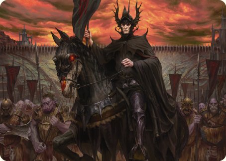The Mouth of Sauron Art Card [The Lord of the Rings: Tales of Middle-earth Art Series] | Silver Goblin
