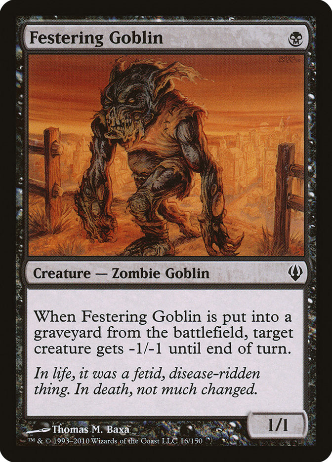 Festering Goblin [Archenemy] | Silver Goblin