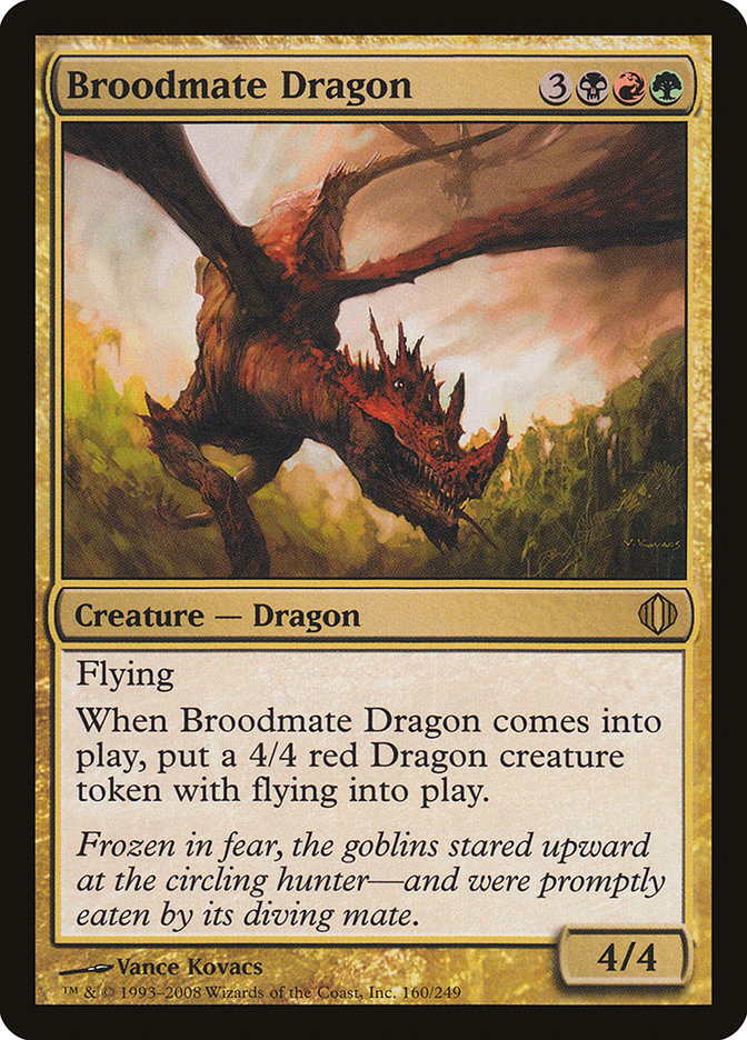 Broodmate Dragon [Shards of Alara] | Silver Goblin