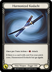 Harmonized Kodachi // Katsu, the Wanderer [U-WTR078 // U-WTR076] (Welcome to Rathe Unlimited)  Unlimited Normal | Silver Goblin