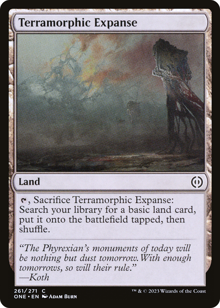Terramorphic Expanse [Phyrexia: All Will Be One] | Silver Goblin