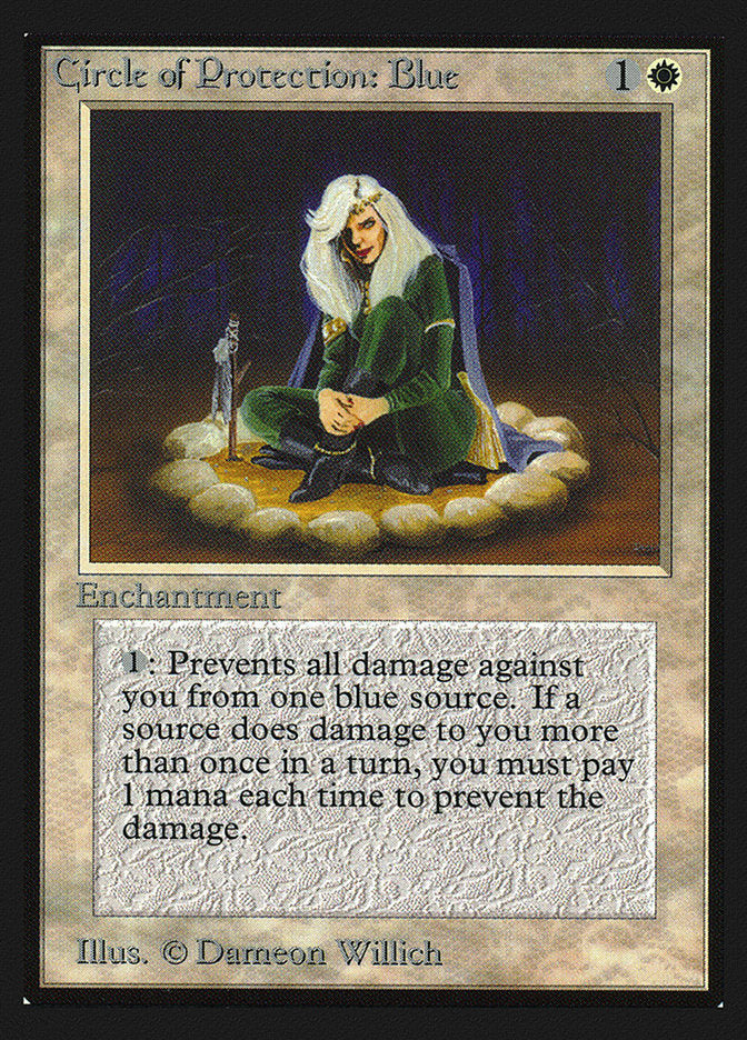 Circle of Protection: Blue [Collectors' Edition] | Silver Goblin