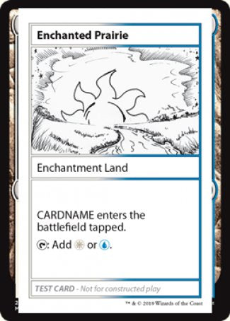 Enchanted Prairie (2021 Edition) [Mystery Booster Playtest Cards] | Silver Goblin