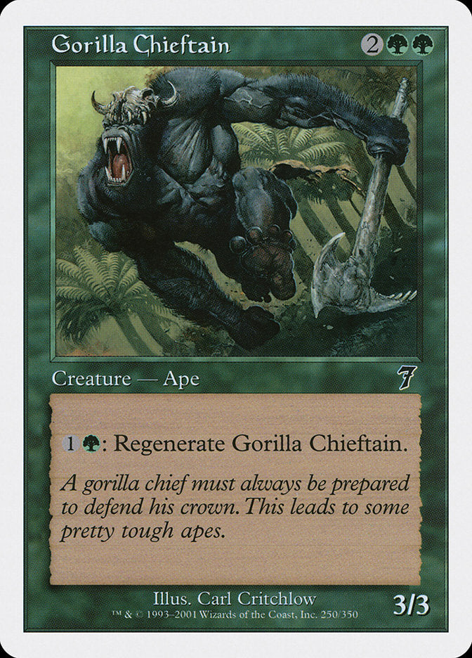 Gorilla Chieftain [Seventh Edition] | Silver Goblin