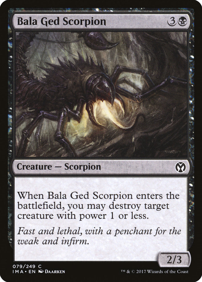 Bala Ged Scorpion [Iconic Masters] | Silver Goblin