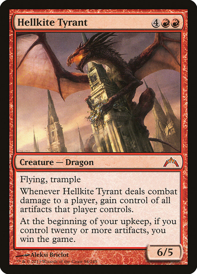 Hellkite Tyrant [Gatecrash] | Silver Goblin