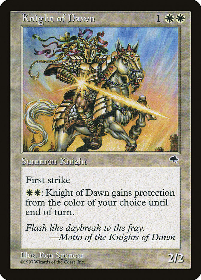 Knight of Dawn [Tempest] | Silver Goblin