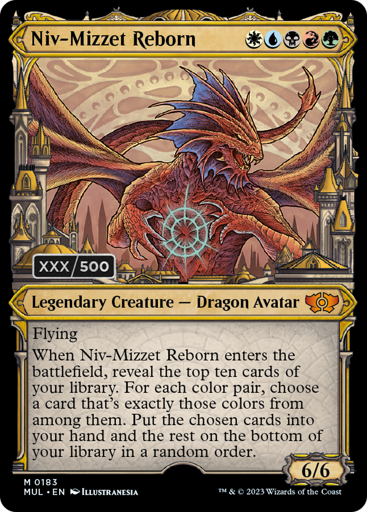 Niv-Mizzet Reborn (Serialized) [Multiverse Legends] | Silver Goblin