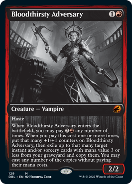 Bloodthirsty Adversary [Innistrad: Double Feature] | Silver Goblin