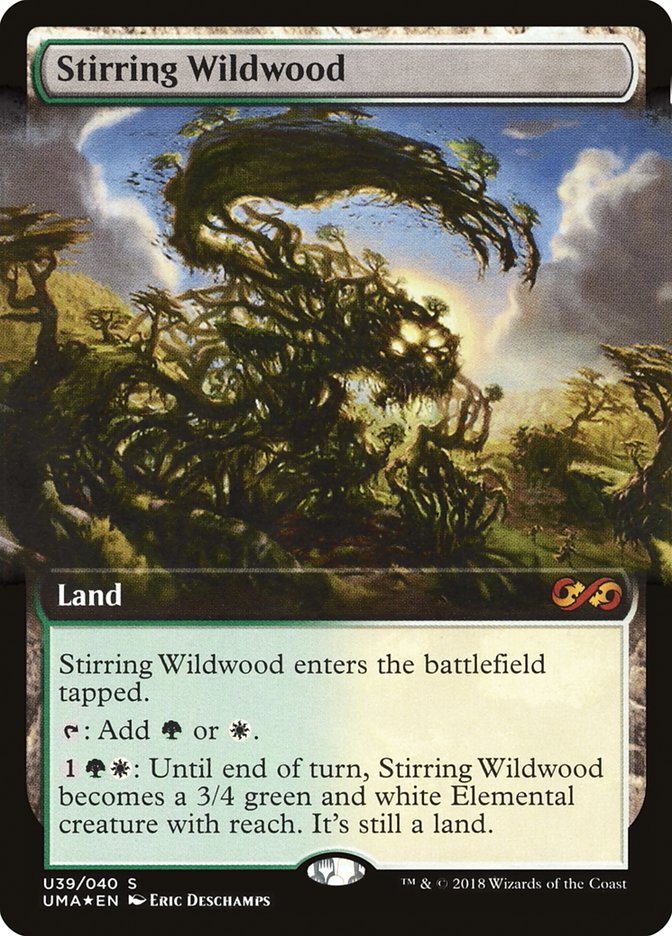 Stirring Wildwood (Topper) [Ultimate Masters Box Topper] | Silver Goblin