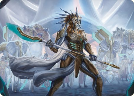 Kemba, Kha Regent Art Card [Commander Masters Art Series] | Silver Goblin
