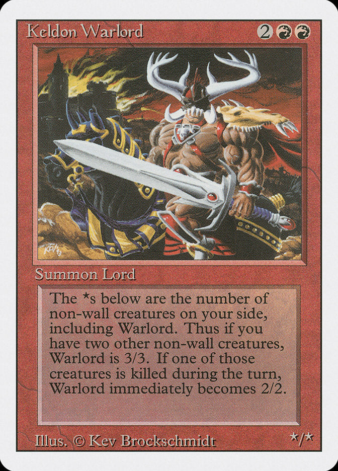 Keldon Warlord [Revised Edition] | Silver Goblin