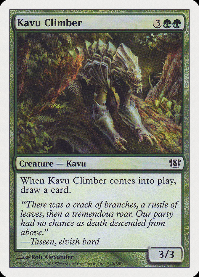 Kavu Climber [Ninth Edition] | Silver Goblin