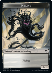 Copy // Inkling Double-Sided Token [The Brothers' War Commander Tokens] | Silver Goblin