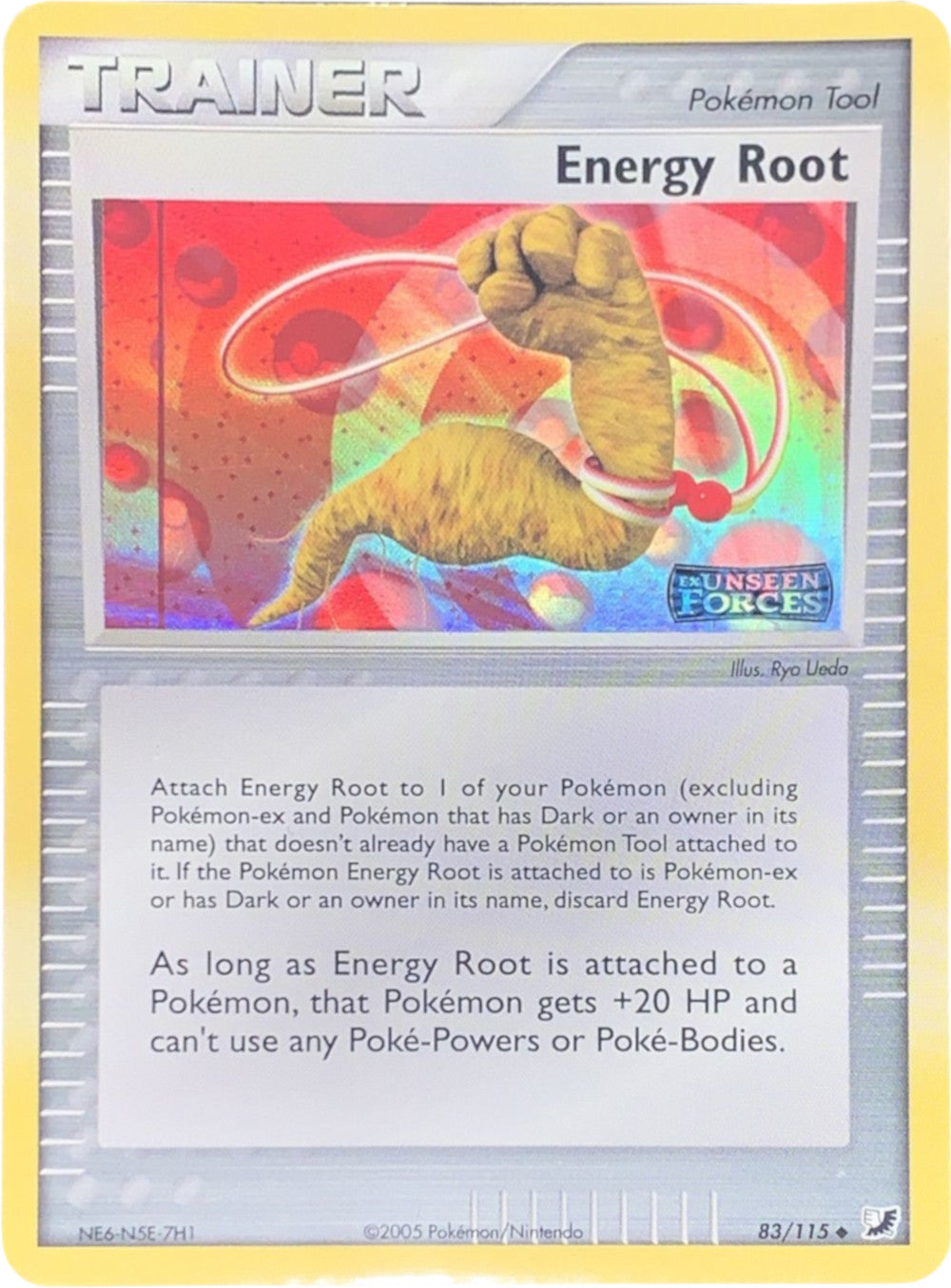 Energy Root (83/115) (Stamped) [EX: Unseen Forces] | Silver Goblin