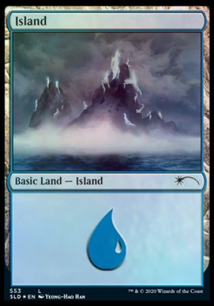 Island (Spirits) (553) [Secret Lair Drop Promos] | Silver Goblin