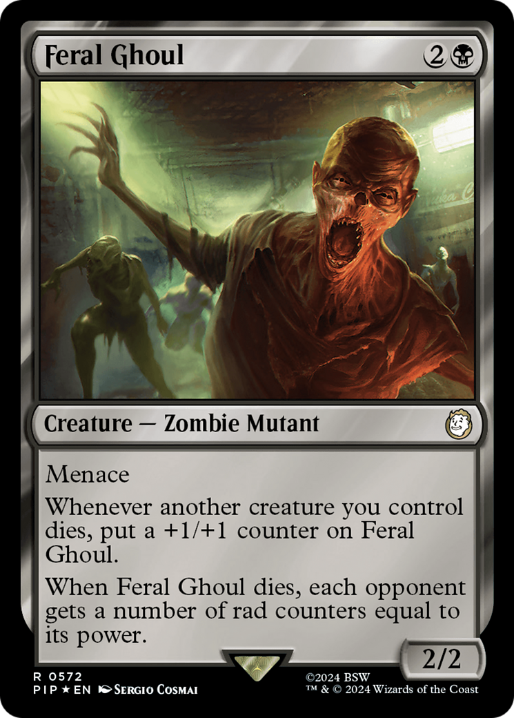 Feral Ghoul (Surge Foil) [Fallout] | Silver Goblin