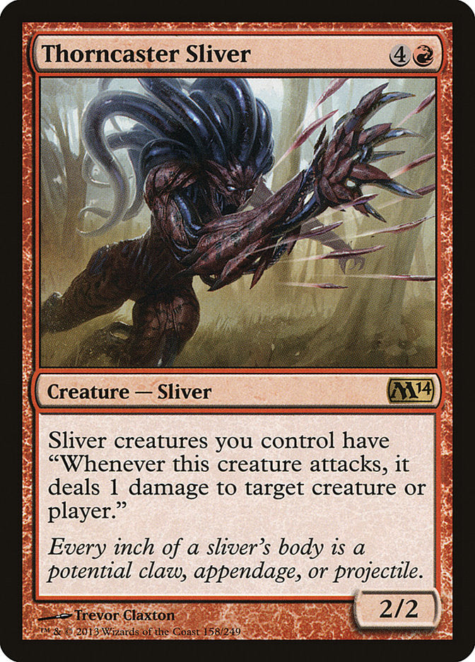 Thorncaster Sliver [Magic 2014] | Silver Goblin
