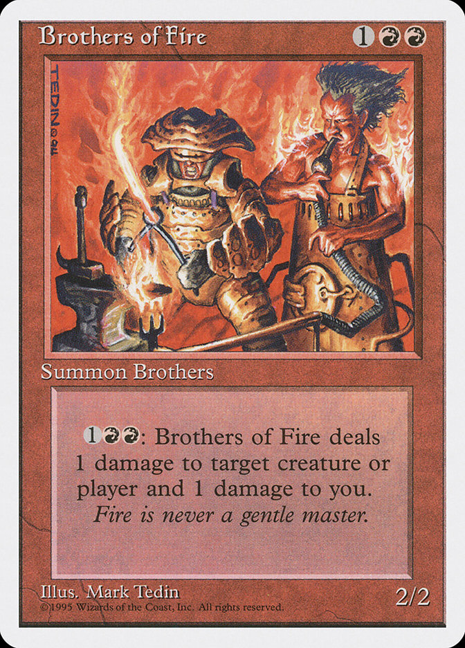 Brothers of Fire [Fourth Edition] | Silver Goblin
