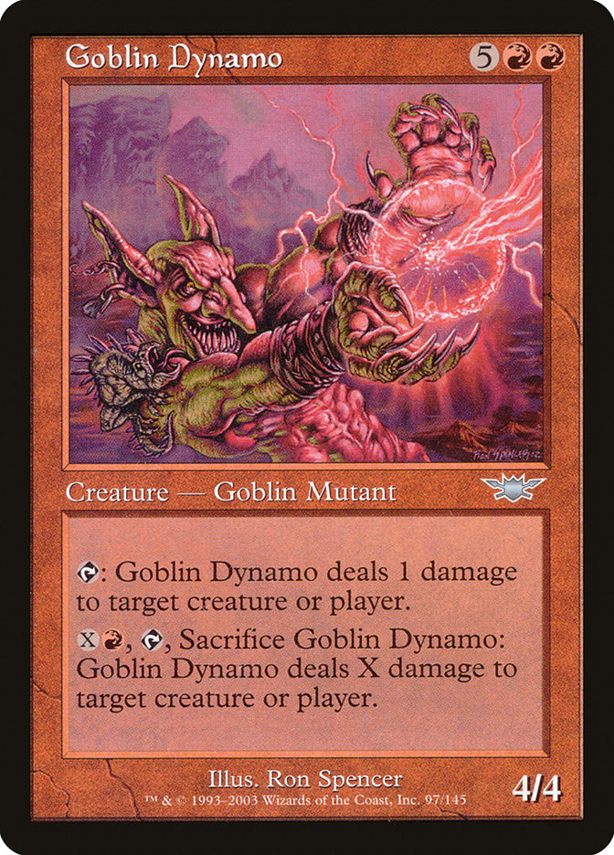 Goblin Dynamo [Legions] | Silver Goblin