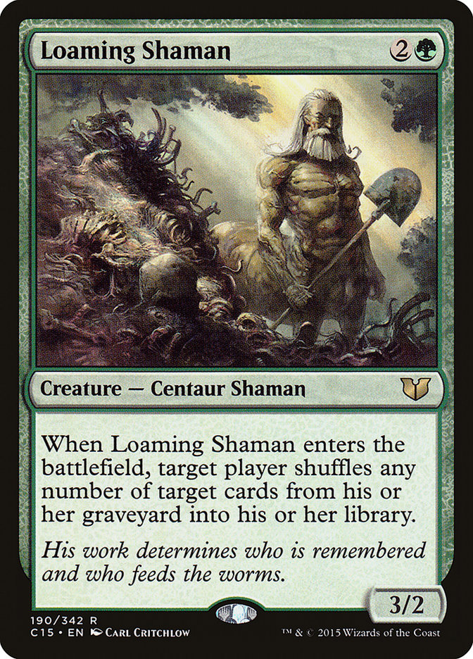 Loaming Shaman [Commander 2015] | Silver Goblin