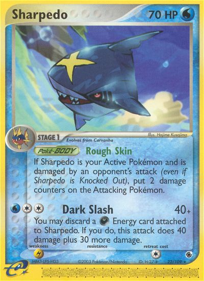 Sharpedo (22/109) [EX: Ruby & Sapphire] | Silver Goblin