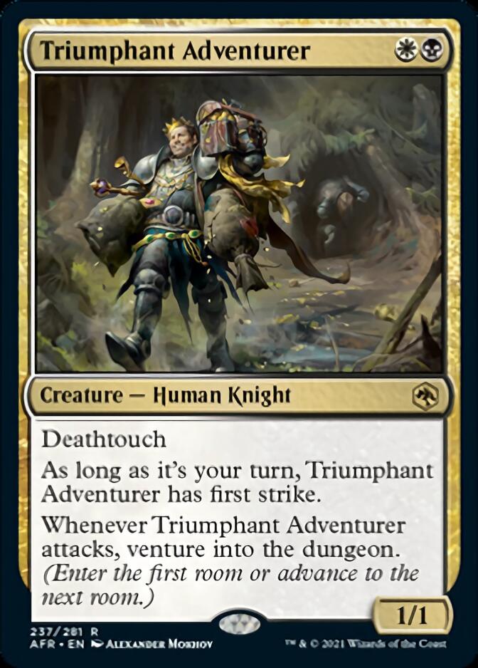 Triumphant Adventurer [Dungeons & Dragons: Adventures in the Forgotten Realms] | Silver Goblin