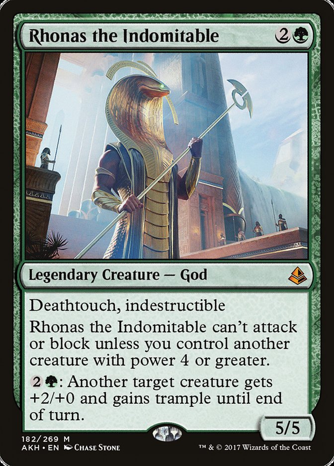 Rhonas the Indomitable [Amonkhet] | Silver Goblin