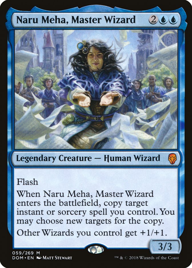 Naru Meha, Master Wizard [Dominaria] | Silver Goblin
